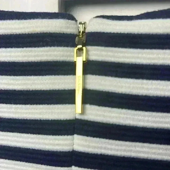 Lilly Pulitzer Striped Janice Shift Dress Size XXS True Navy Ottoman Stripe - Picture 12 of 12